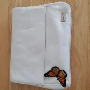 White Crossbody with Butterfly 🦋